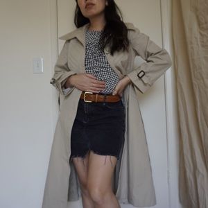 Classic Tan Trench Coat